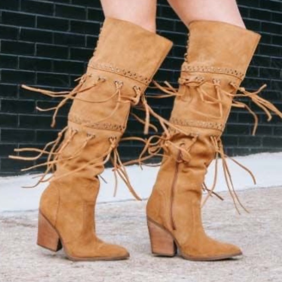 Dingo Witchy Woman Tall Suede Western Boot SZ 9.5 NEW - Picture 3 of 5